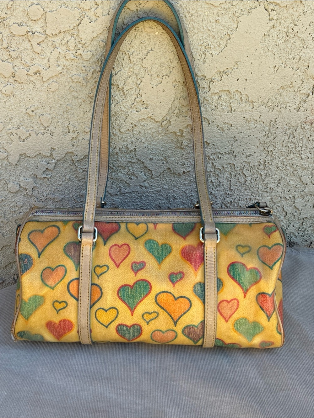 Vintage Dooney  & Bourne Heart  purse bag